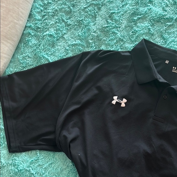 🦸♂️Big & Tall Under Armour 4XL Black Performance Top - Picture 3 of 3